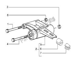 Swinging arm