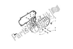 Crankcase cover, clutch side