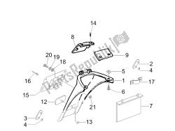 Rear cover - Splash guard