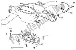 Speedometers kms.-Handlebar covers