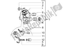 Component parts of rear hub (2)