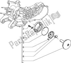 Driving half pulley