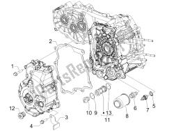 Flywheel magneto cover - Oil filter