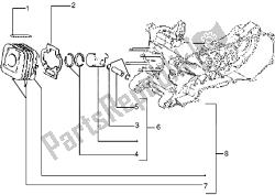 axe de cylindre-piston-poignet, assy