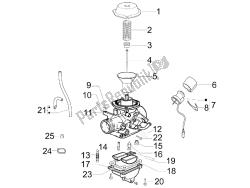 carburateur onderdelen