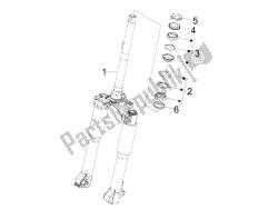 forcella / tubo sterzo - unità cuscinetto sterzo