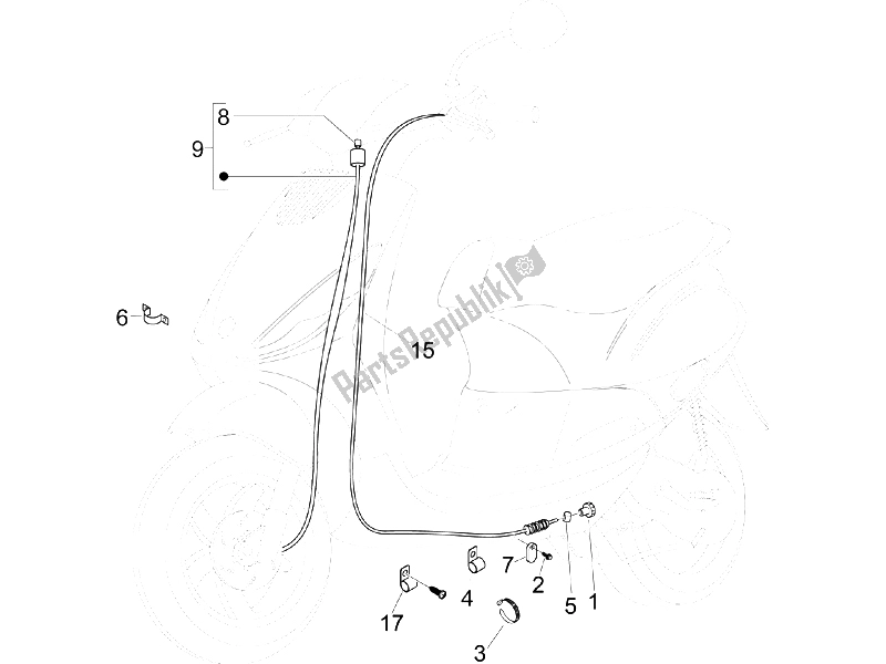 Toutes les pièces pour le Transmissions du Piaggio ZIP 50 4T 2006