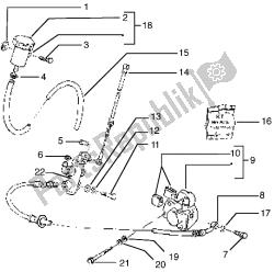 Front brake cylinder-Brake caliper