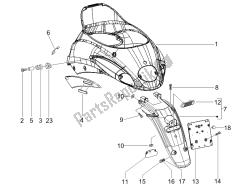 Rear cover - Splash guard