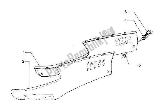 Todas las partes para Paneles Laterales Inferiores de Piaggio Hexagon GT 250 1998