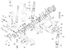 forcella / tubo sterzo - unità cuscinetto sterzo