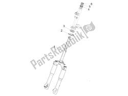 forcella / tubo sterzo - unità cuscinetto sterzo