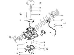 carburateur onderdelen