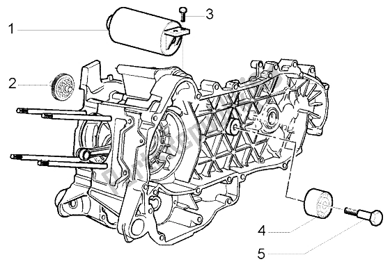 Toutes les pièces pour le Démarreur électrique - Poulie Amortisseur du Piaggio Beverly 250 RST 2004