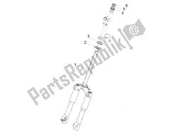 forcella / tubo sterzo - unità cuscinetto sterzo