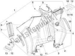 Front glove-box - Knee-guard panel