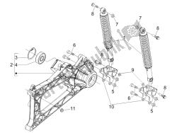 Rear suspension - Shock absorber/s