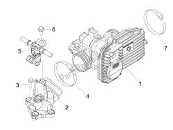 Throttle body - Injector - Union pipe