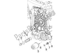 osłona iskrownika koła zamachowego - filtr oleju