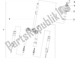 forcella / tubo sterzo - unità cuscinetto sterzo