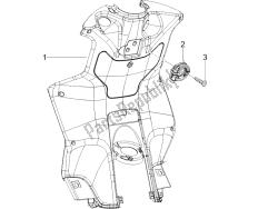 Front glove-box - Knee-guard panel (2)