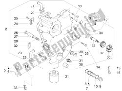 Flywheel magneto cover - Oil filter