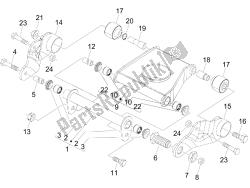 Swinging arm