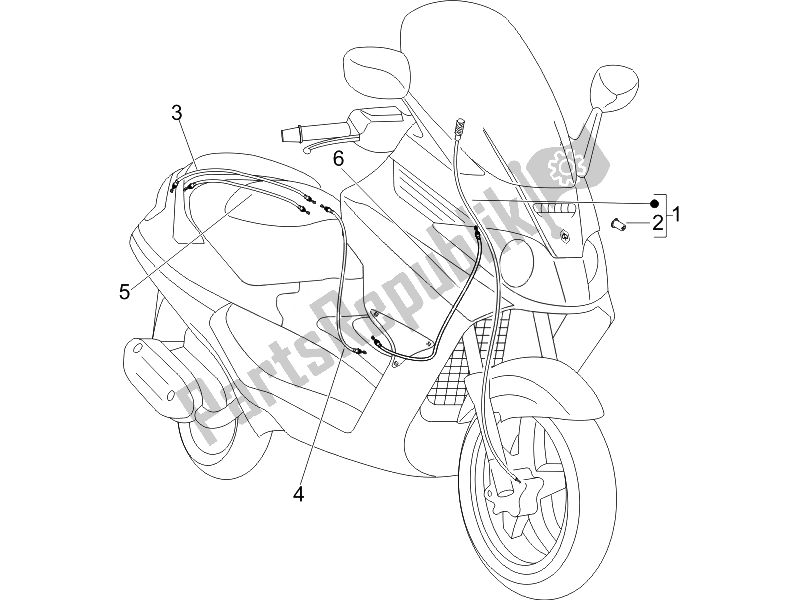 Toutes les pièces pour le Transmissions du Piaggio X8 125 Premium Euro 3 2007