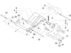 Swinging arm