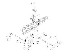 Steering post articulation