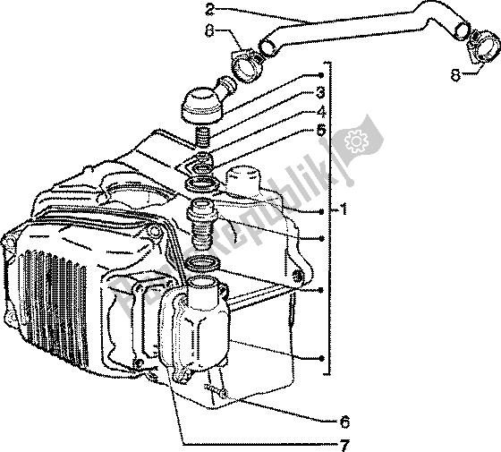 Toutes les pièces pour le Soupape De Vidange D'huile du Piaggio Skipper 150 4T 2000