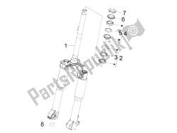 Fork/steering tube - Steering bearing unit