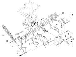 Rear suspension - Shock absorber/s