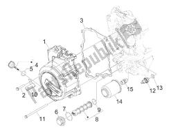 Flywheel magneto cover - Oil filter