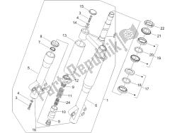 Fork/steering tube - Steering bearing unit