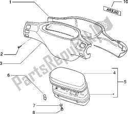 Speedometers kms.-Handlebar covers