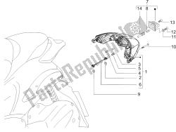 faros traseros - luces intermitentes