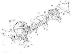 vano portaoggetti anteriore - pannello di protezione per le ginocchia