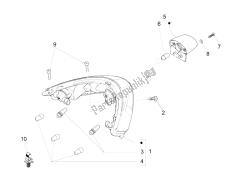 faros traseros - luces intermitentes