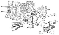 Pump group-oil pan