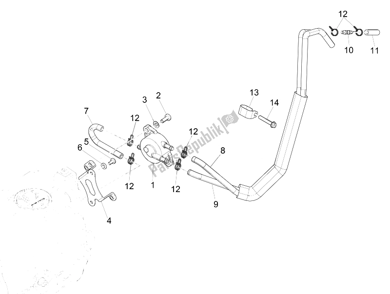 All parts for the Supply System of the Piaggio NRG Power DT 50 2007
