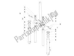 componentes do garfo (wuxi top)