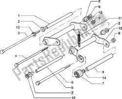 Swinging arm