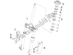 forcella / tubo sterzo - unità cuscinetto sterzo