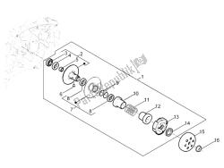 Driven pulley