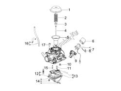 componenti del carburatore