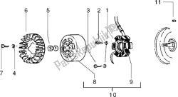 Flywheel magneto