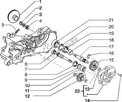 Rear wheel shaft