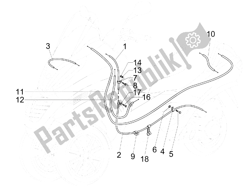 Toutes les pièces pour le Transmissions du Piaggio MP3 125 2006