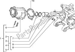 Cylinder-piston-wrist pin, assy